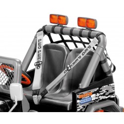Gaucho Rock in 4x4 12v -car electric kids 2 seater Peg-Pérego Exhausted
