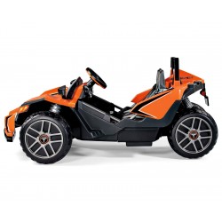 Polaris SlingShot two-Seater - buggy electric kids two seater 12v Peg-Pérego Exhausted
