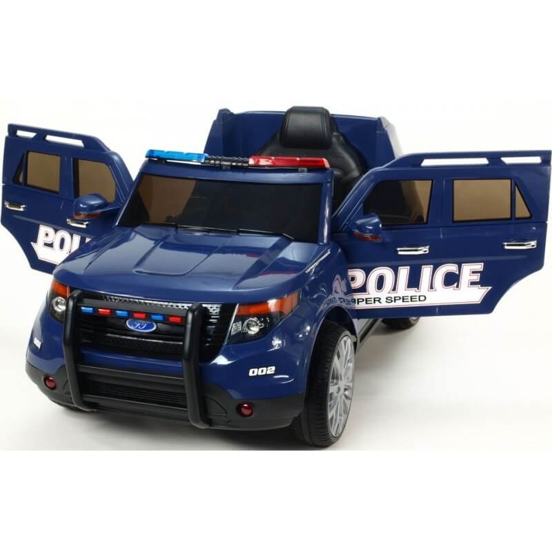 Police car off-road FBI 12v electric car children ATAA CARS Exhausted